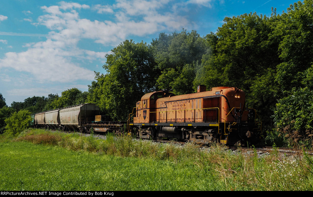 BKRR 4116 rolling north